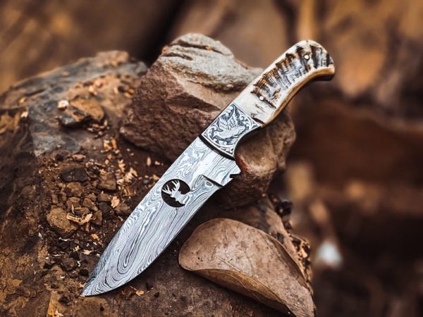 eagle head Handmade Hunting Knife NFM251