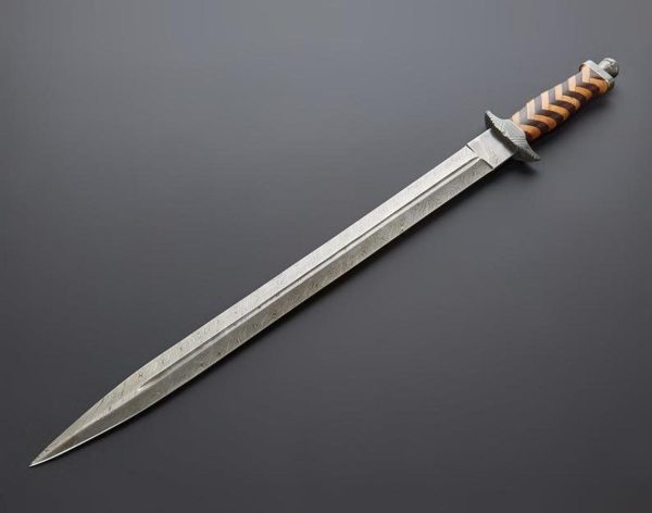 Custom Handmade Sword With sheath Overall Length: 30 inches